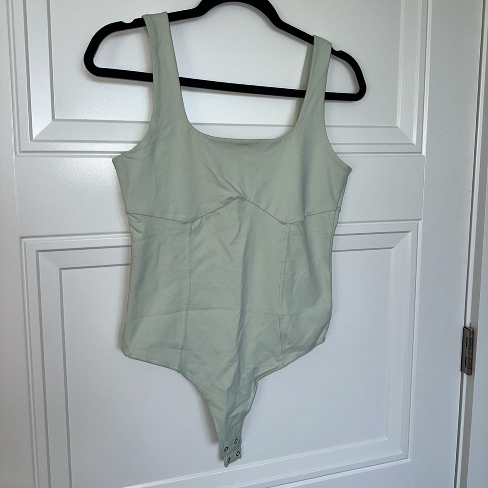 Abercrombie and Fitch - lime green body suit - size S